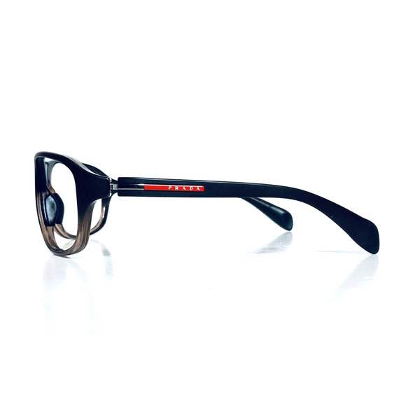 Prada Brown to Clear Wrap Glasses main image 9
